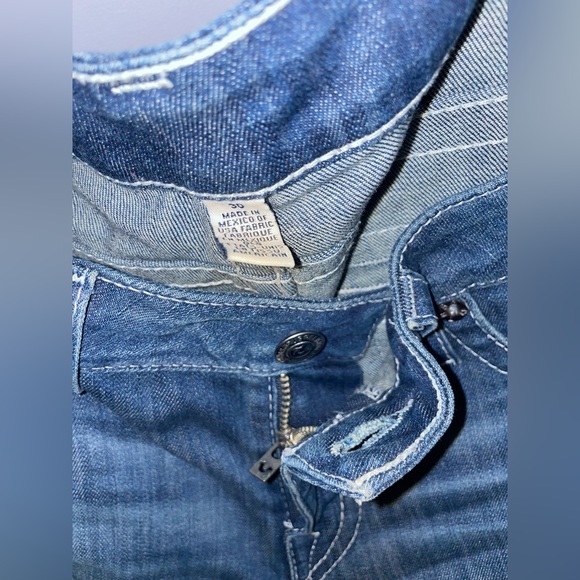 True Religion Mid Rise Jeans with Swarovski Crystals - Picture 3 of 5